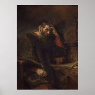 Póster El apóstol Paul, c.1657 (aceite sobre lienzo)