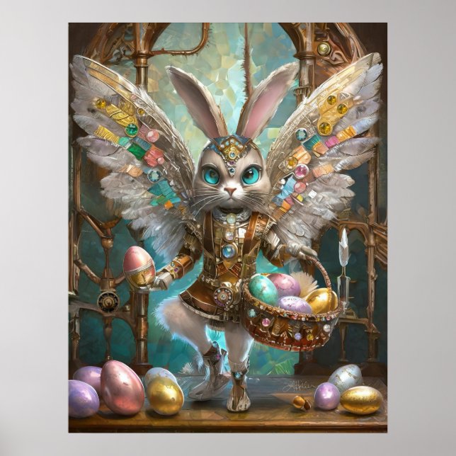 Póster El aprendiz de Angel Knight (Frente)