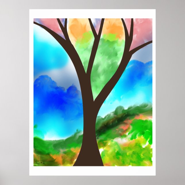 Póster El árbol (Frente)