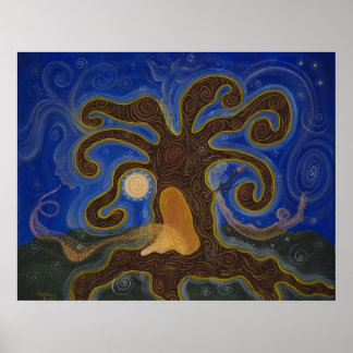 Póster El árbol de curación