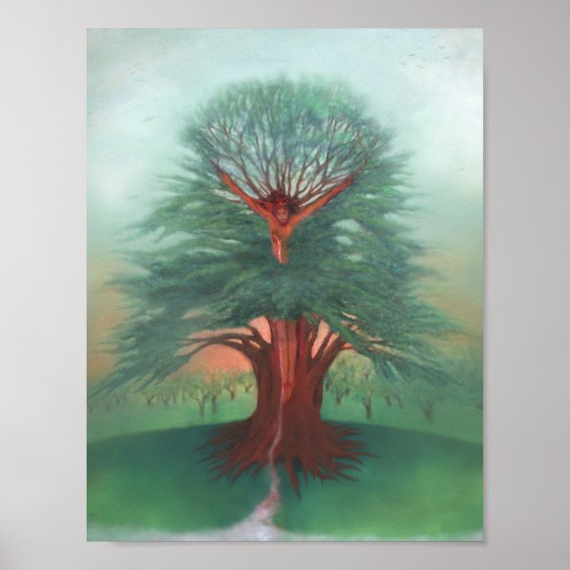 Póster El árbol de la sanación (Frente)