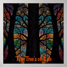 Póster El árbol de la vida