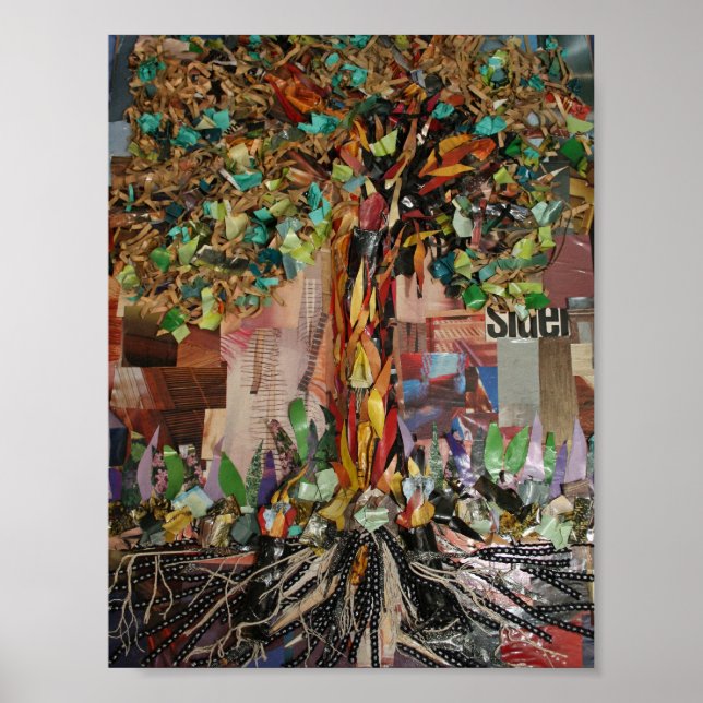 Póster El árbol de la vida (Frente)