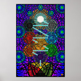 Póster El árbol de la vida de Metatrón