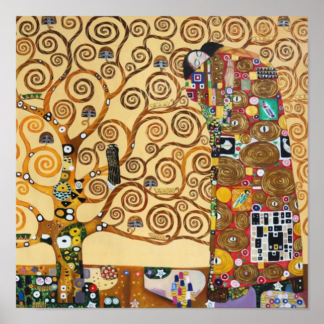 Póster El Árbol de la Vida | Gustav Klimt | (Frente)