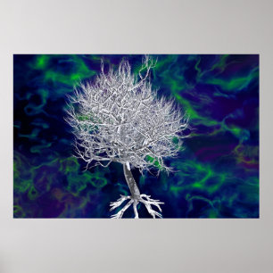 Póster El árbol de la vida prohibido