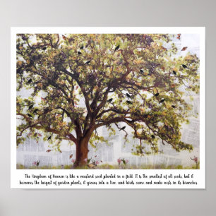 Póster El árbol de mostaza