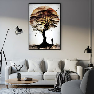 Póster El Árbol de Secretos Silenciosos