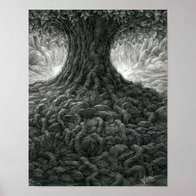 Póster El Árbol Guardián (Frente)