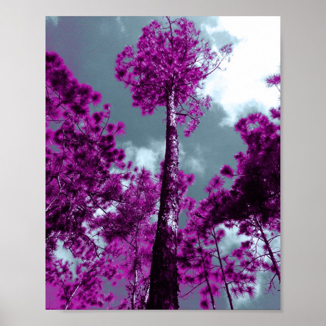 Póster El árbol morado (Frente)