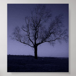 Póster El árbol morado