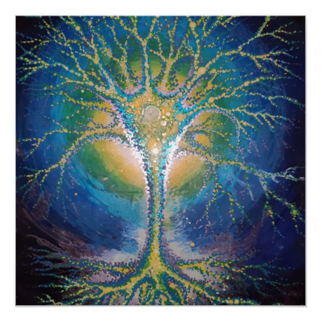 Póster El árbol neural (Anverso)