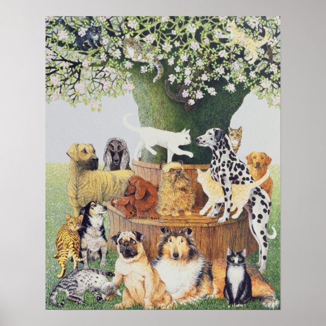 Póster El árbol que traza (Frente)