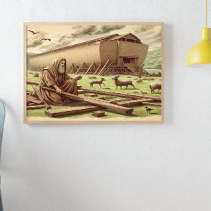 Póster El arca de la promesa toma forma