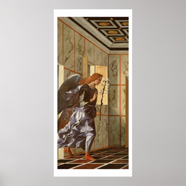 Póster El Arcángel Gabriel, de The Annunciation Dispty (Frente)