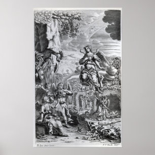 Póster El arcángel Uriel informa a Gabriel