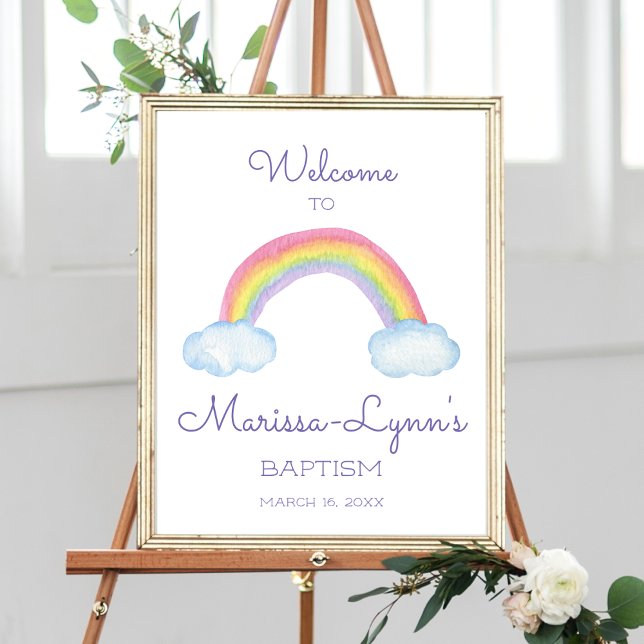 Póster El Arcoiris Colorido Bienvenido A La Cristiandad B (Subido por el creador)