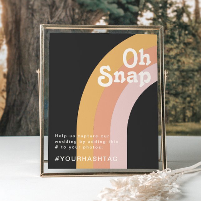 Póster El arcoiris de la Retro Moderna de los 70 | Etique (Subido por el creador)