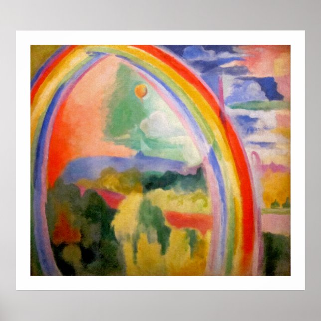 Póster El arcoiris - Vintage Classic - de Robert Delaunay (Frente)