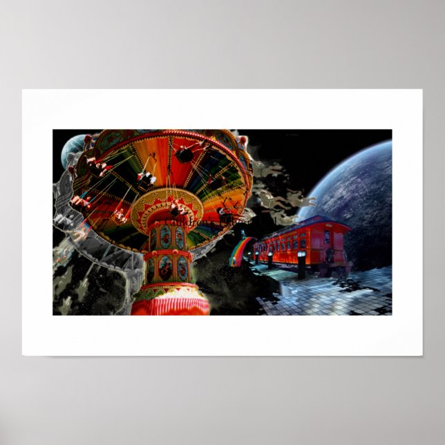 Póster El área de juegos del mundo (Frente)