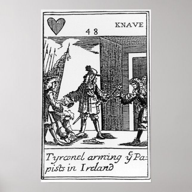 Póster El armamento de Tyrconnacionales en Irlanda (Frente)