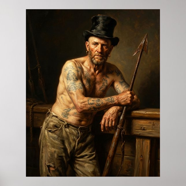 Póster El Arponero (Frente)
