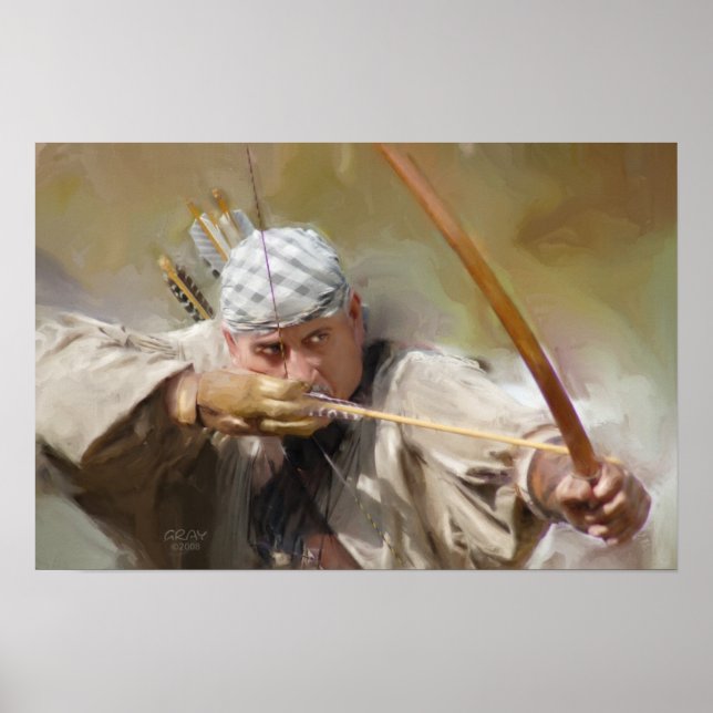 Póster El Arquero (Frente)