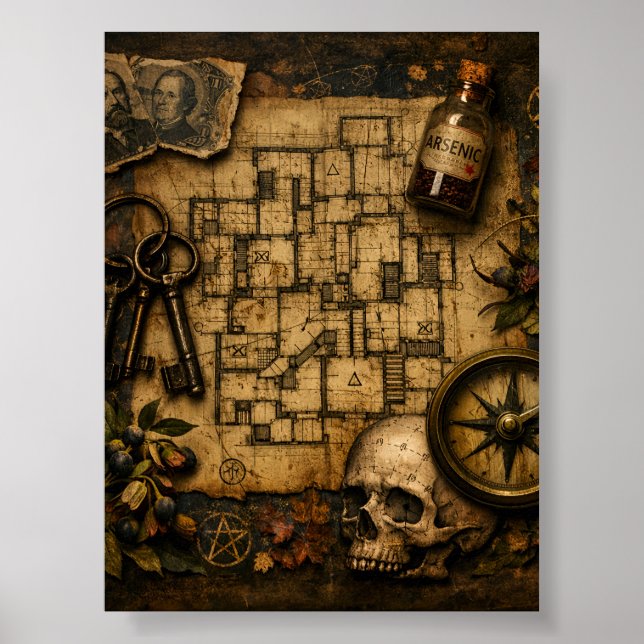 Póster El Arquitecto de la Muerte: La Casa de los Asesina (Frente)