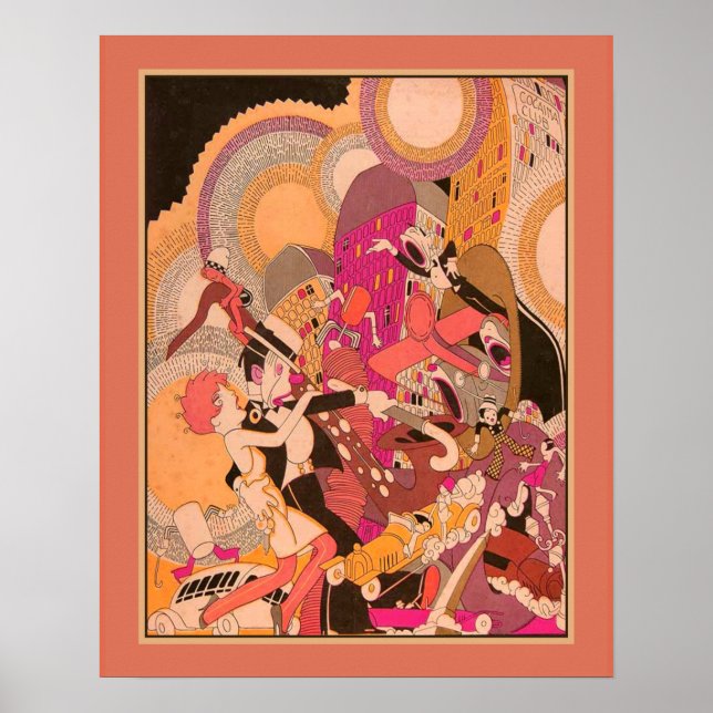 Póster El Art Deco de los años veinte (Frente)