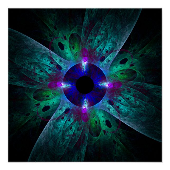 Póster El arte abstracto visual (Anverso)