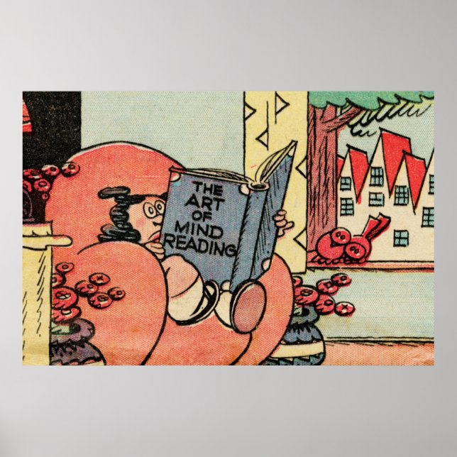 poster "El arte de la lectura mental" (Frente)