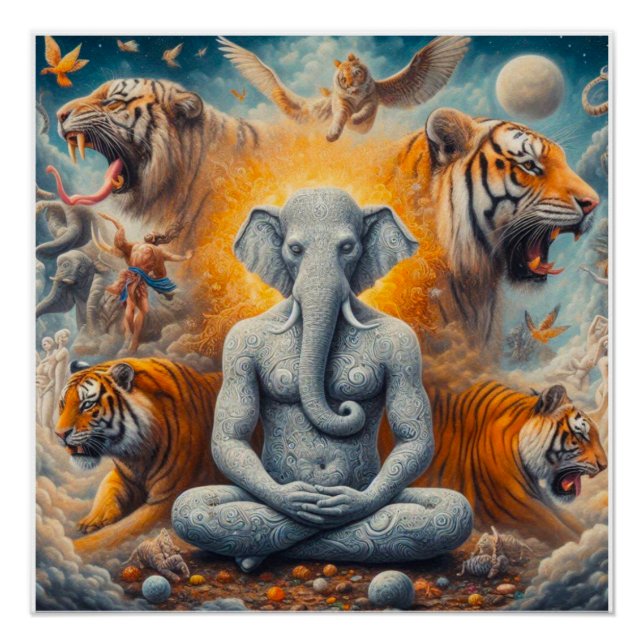 Póster El arte espiritual (Anverso)