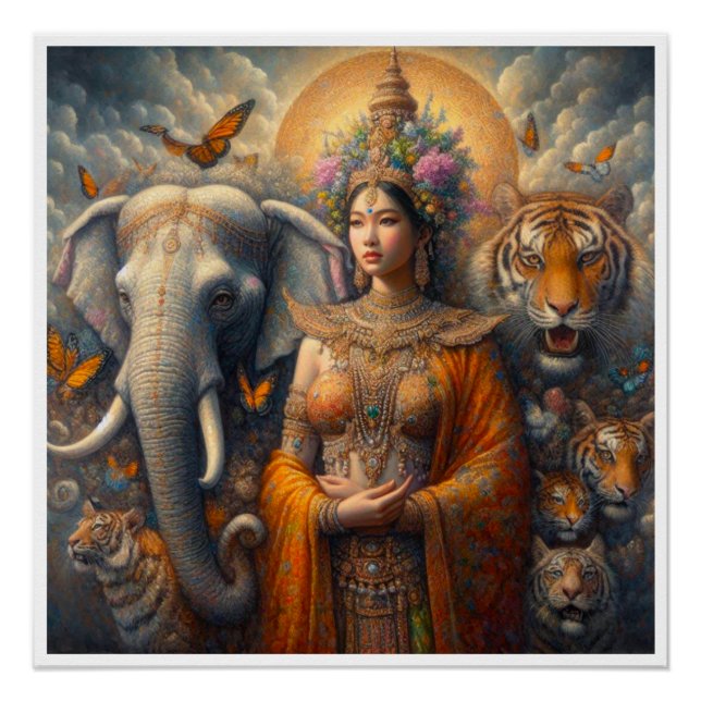 Póster El arte espiritual (Anverso)