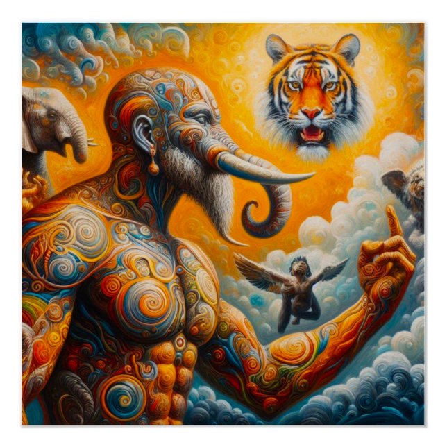 Póster El arte espiritual (Anverso)