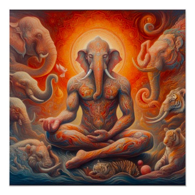 Póster El arte espiritual (Anverso)