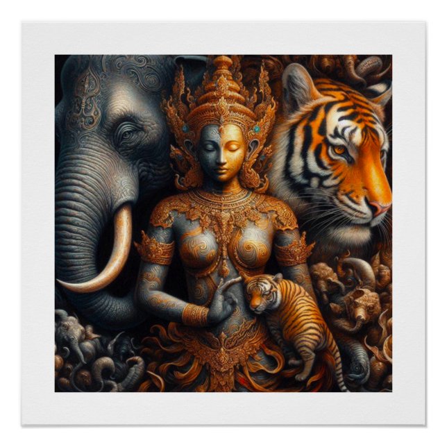 Póster El arte espiritual (Anverso)
