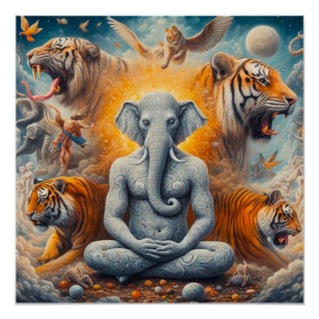 Póster El arte espiritual (Anverso)