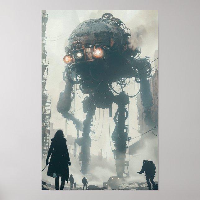 Póster El ascenso de la IA: Manifestación de Intell Artif (Frente)