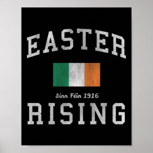 Póster El ascenso de la Pascua Sinn Fein 1916