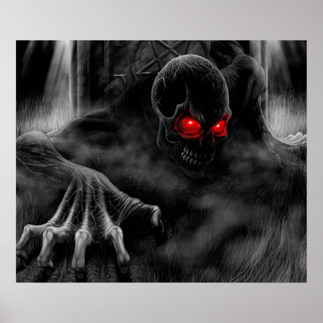 Póster El ascenso de un zombi del Poster muerto (Frente)