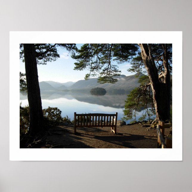 Póster El asco de Friar sobre el Poster Derwentwater (Frente)