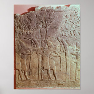 Póster El asedio de Alammu por el ejército de Sennacherib