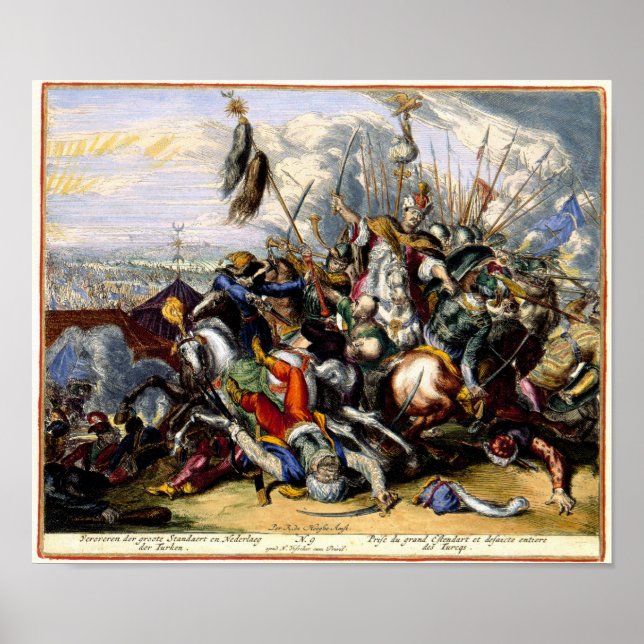 Póster El asedio turco de Viena de 1683 (Frente)