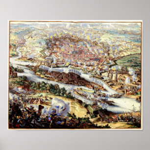 Póster El asedio turco de Viena de 1863