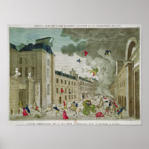 Póster El asesinato frustrado de Napoleon Bonaparte