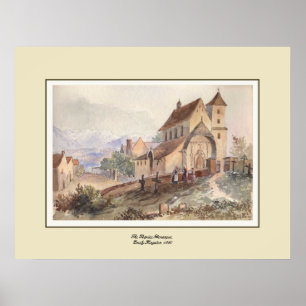 Póster El asilo, Benasque.