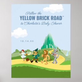 Póster El Asistente De Oz™ | Baby Shower de bienvenida