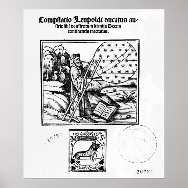 Póster El astrónomo (Frente)