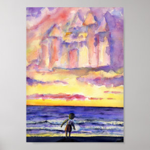 Póster El atardecer de Thoreau