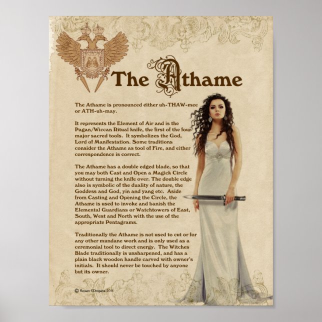 PÓSTER EL ATHAME (Frente)